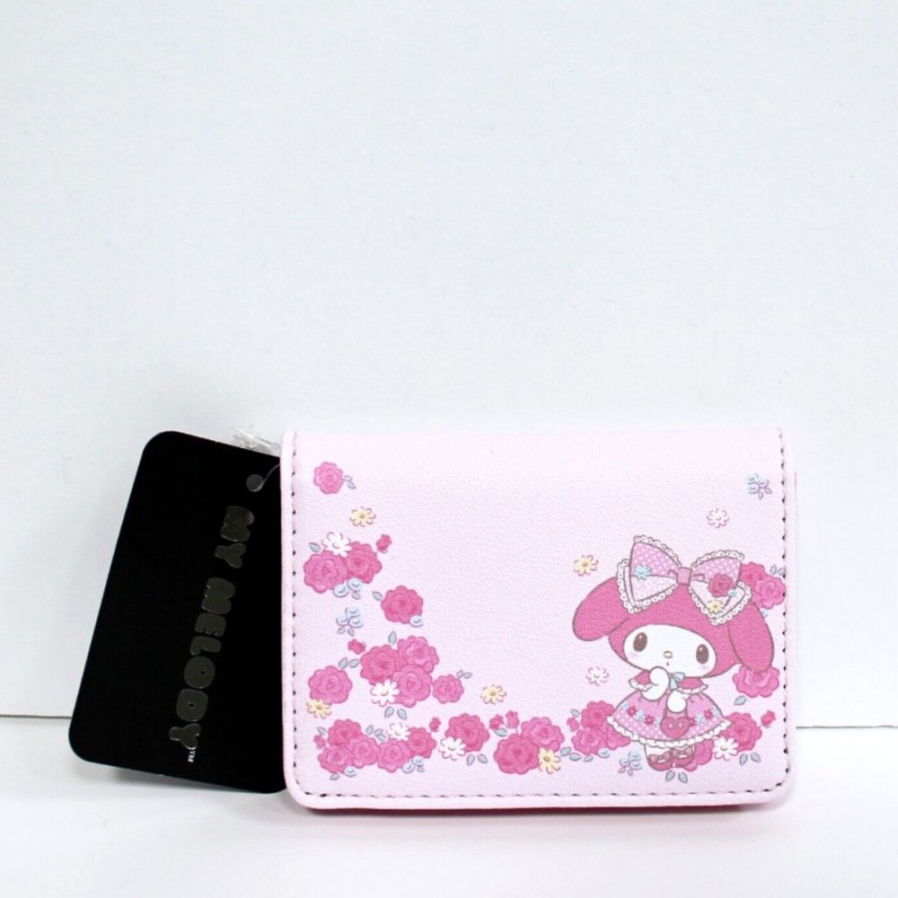 Sanrio My Melody Pink Floral Cardholder